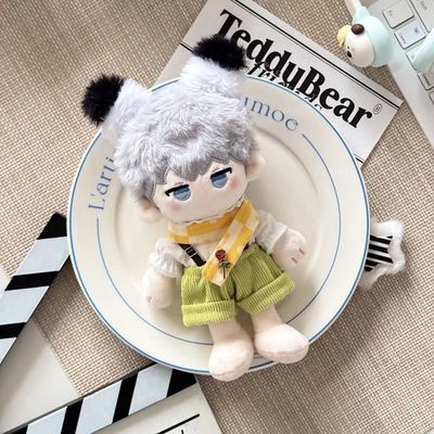 捶捶体15cm小王子套装娃衣站姿棉花娃娃正常体海星体公仔换装套装