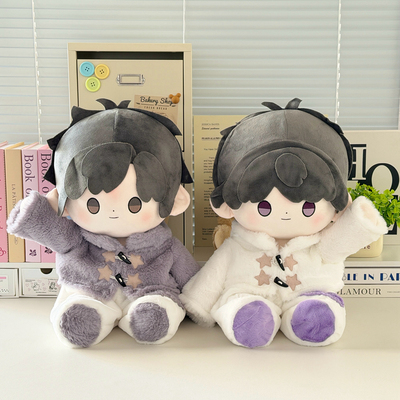 策策虎40厘米棉花娃娃40cm娃衣暖融融套装坐姿一番赏无属性玩偶服