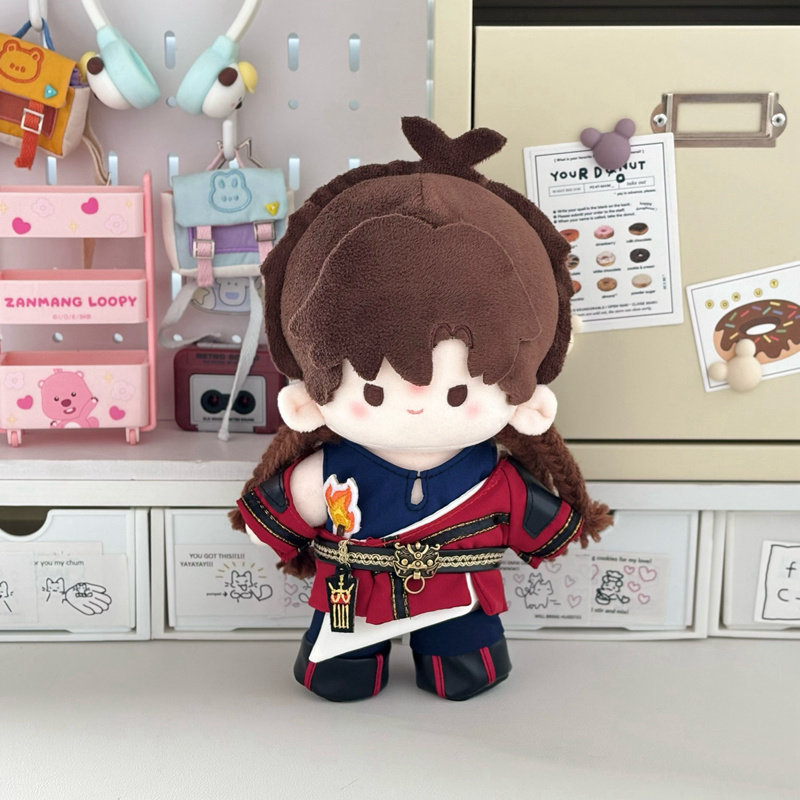原创正版代号鸢孙策属性策豆豆20cm棉花娃娃站姿毛绒玩偶公仔送礼