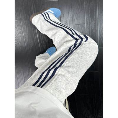 cleanfit条纹休闲卫裤男款美式