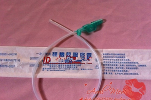 霞燕牌新星 一次性纯硅胶吸痰管硅橡胶吸痰管飞机口8#10#12#超软