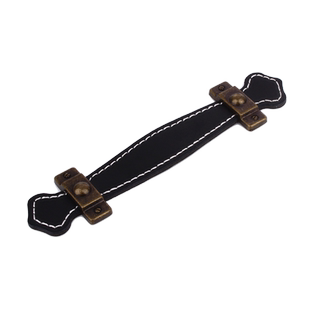 鞋柜柜门衣柜书柜抽屉拉手 现代简约皮革箱子橱柜把手鞋柜拉手530