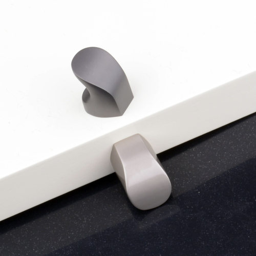 现代简约柜门拉手抽屉单孔锌合金