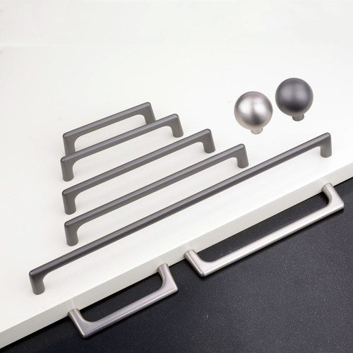 长拉手橱柜圆润现代简约实心