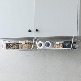 厨房置物架橱柜内分层挂架收纳神器柜子吊柜下悬挂式 挂篮2025新款