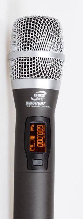 BES  BW600HT(新款BW606HT)手持话筒，原装配套BW380主机使用