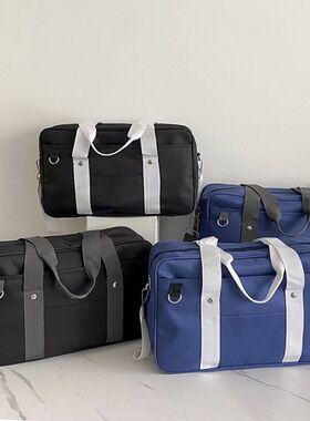 日系LOGO学生包正统JK/DK制服包无通勤男女书包帆布手提单肩cos包