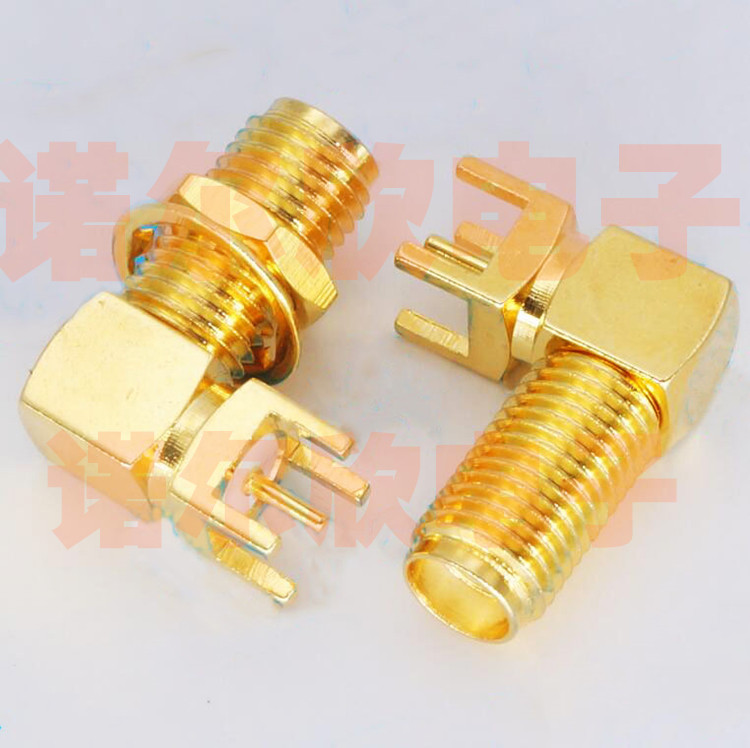 RF天线座 SMA射频座 加长17MM SMA-KWE外螺内孔加长17MM射频座