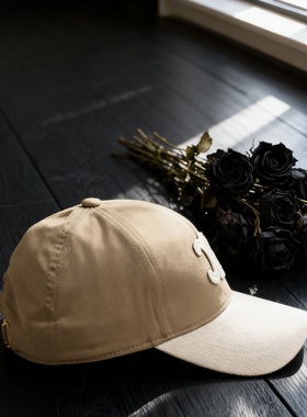 Mest Beads/新款拼色棒球帽男女情侣款鸭舌帽时尚百搭ins帽子潮