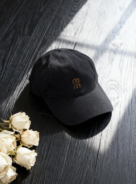 Mest Beads/秋冬新款抽绳金扣棒球帽男女情侣款鸭舌时尚百搭帽子