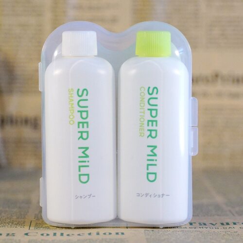 进口惠润一般贸易洗护套绿野芳香洗发水护发素50ml*2旅行装随身