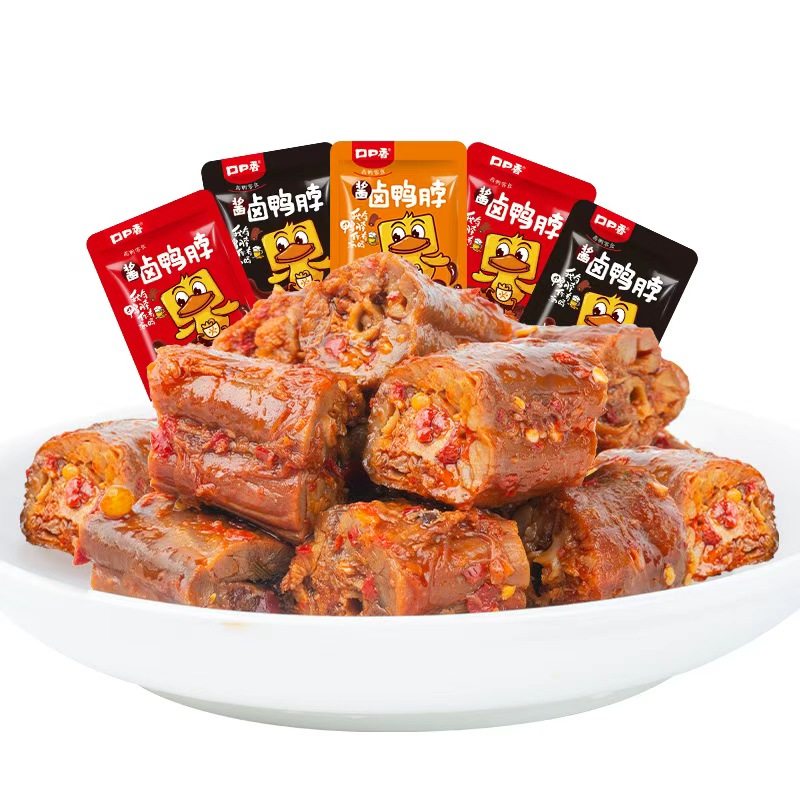 口口香酱卤鸭脖熟食短鸭脖子散装追剧休闲零食小吃湖南特产卤味2,零食/坚果/特产,鸭肉零食,淘宝优惠券,粉丝福利购,淘宝优惠卷