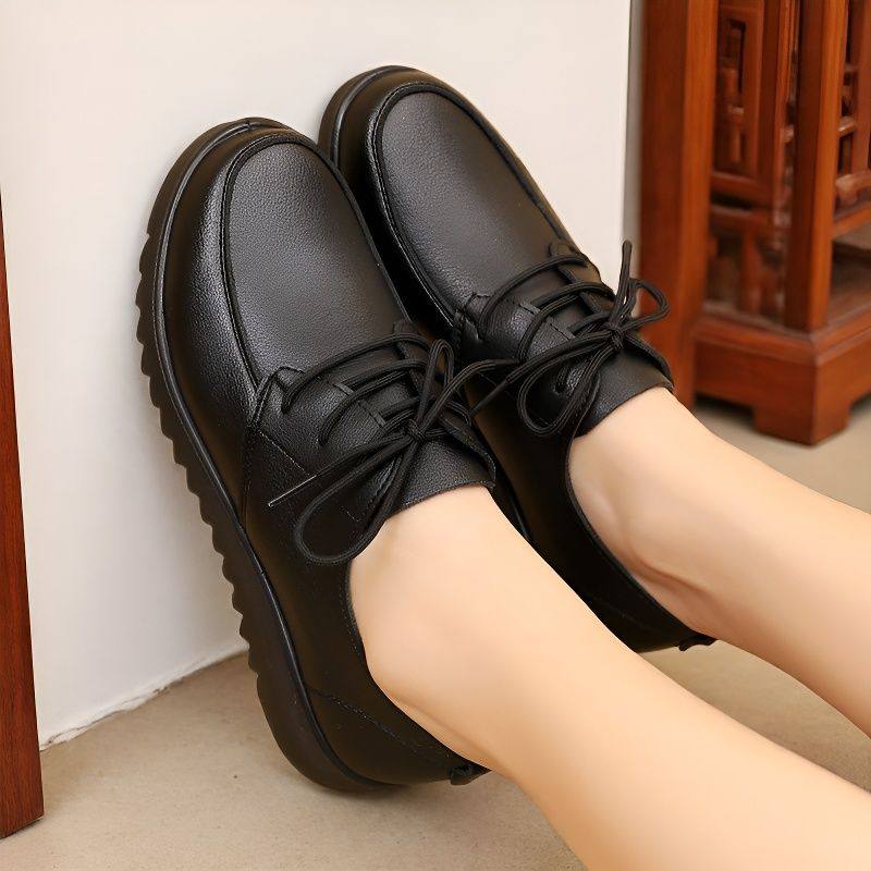 防滑女鞋工作鞋平底舒适软底上班皮鞋餐厅厨房单鞋妈妈皮鞋女棉鞋,女鞋,深口单鞋,淘宝优惠券,粉丝福利购,淘宝优惠卷