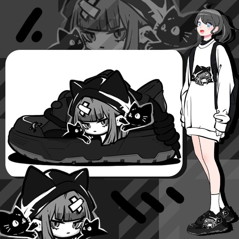 原创情侣款运动休闲鞋