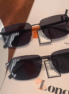 Latemon浪特梦墨镜男方框开车偏光街拍高清防晒太阳镜男女款31066