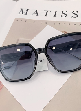 帕莎太阳镜女防紫外线大脸显瘦韩版小脸近视防晒墨镜大框潮PS1043