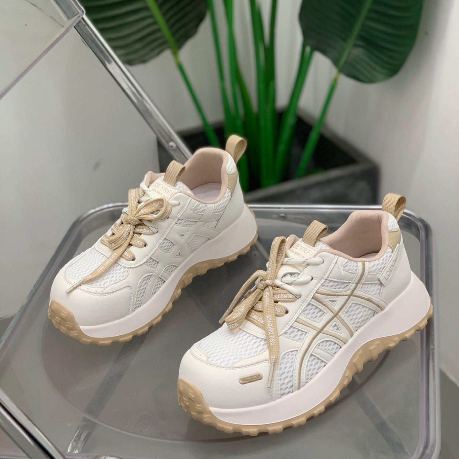 厚底增高老爹鞋女2026年春季新款运动鞋网面透气百搭显瘦休闲鞋子,女鞋,时尚休闲鞋,淘宝优惠券,粉丝福利购,淘宝优惠卷