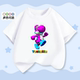 亲子男女童装 超级马里奥兄弟yoshette耀西Yoshi短袖 T恤夏装 上衣服
