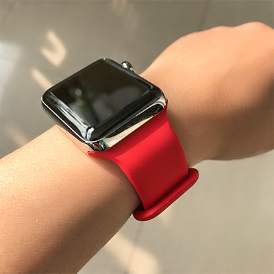 watch2硅胶se运动型男42mm38女夏季苹果手表5表带41mm45手表带40nn44