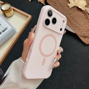 适用苹果17磁吸硅胶壳iphone16全包15多彩14promax高品小众Air手机壳保护套新款 磁吸充电