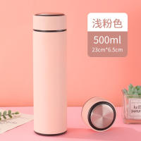 Customized portable business tea brewing cups with printed characters, 304 stainless steel smart insulated cups, customized gift cups with engraved characters thumbnail 4