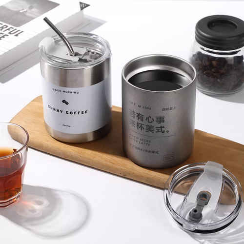 美式随行咖啡杯保温杯定制印字