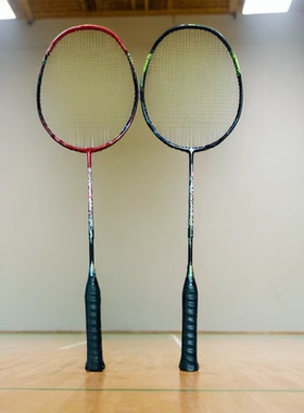 SWEATING全碳素专业羽毛球拍进攻型超轻高刚碳纤维学生训练5U羽拍