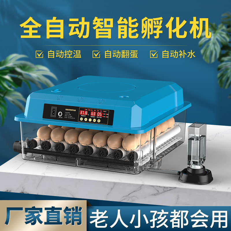 全自动智能孵化器小型家用孵化机芦丁小鸡蛋鸭鹅孵蛋器鹦鹉孵化箱