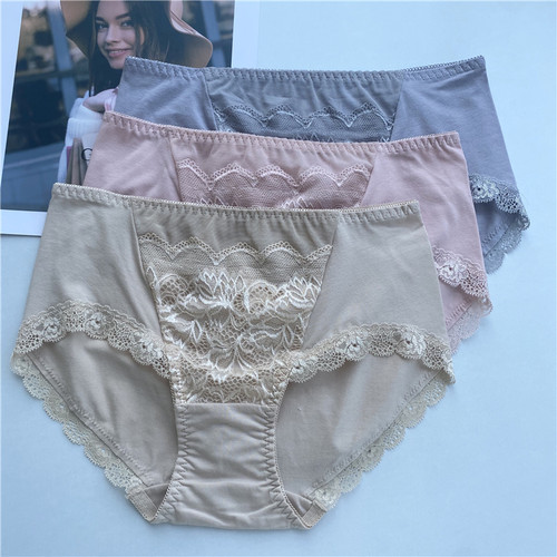 性感蕾丝出口日本单中低腰三角