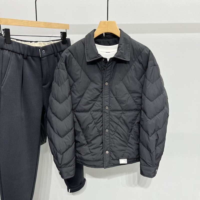 轻薄羽绒服男冬季新款潮流宽松男士翻领外套舒适轻便保暖冬装上衣