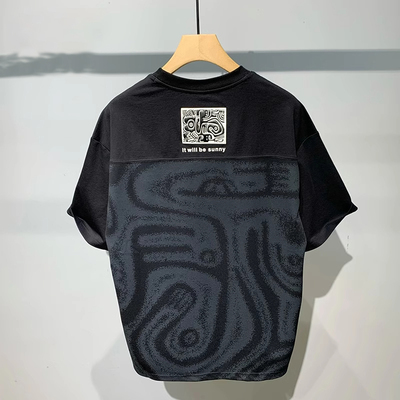 2025新款夏季潮牌休闲短袖体恤衫