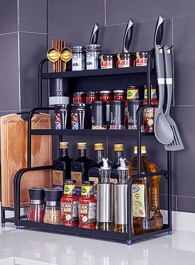 304不锈钢多功能调料品调味品调料厨房置物架台面酱油调味料收纳