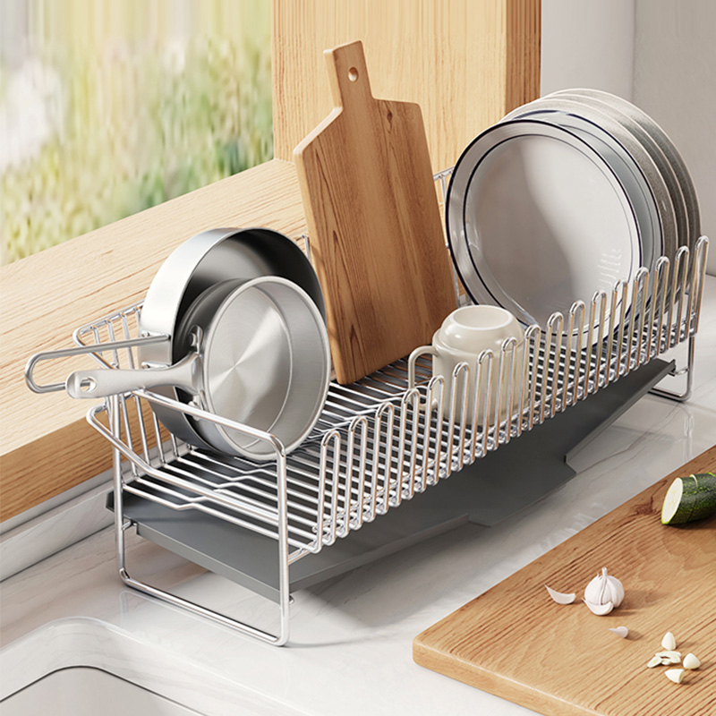 小型窄款碗碟极窄收纳架厨房放碗筷超窄碗盘碗碟沥水置物架小尺寸