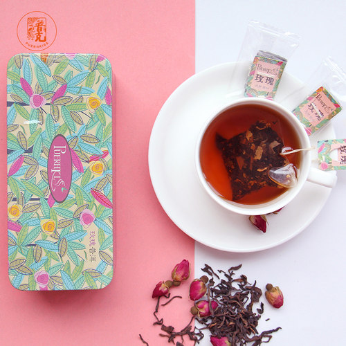 玫瑰花袋泡茶普克花草茶