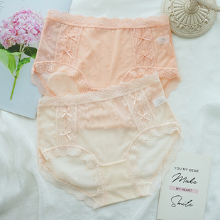 三角短裤 透气7A级抑菌裆1A513女士大码 1A385薄款 彩田性感蕾丝内裤