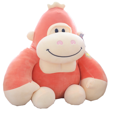 大猩猩公仔抱枕小猴子毛绒玩具