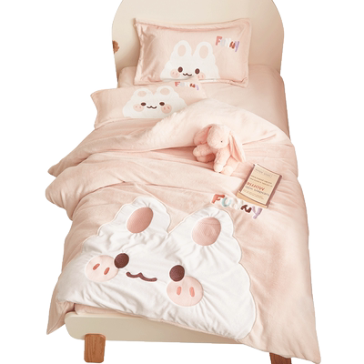 A类230g加厚牛奶绒无静电