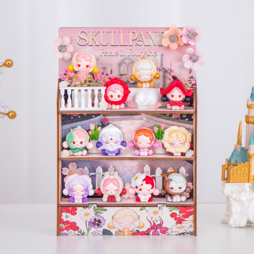 skullpanda花的四幕戏萌粒展示盒