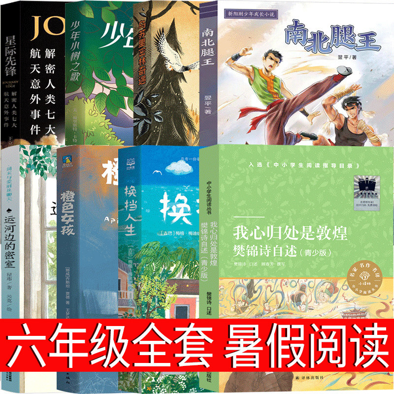 六年级课外书南北腿王 换挡人生 少年小树之歌 乌苏里密林奇遇 运河边