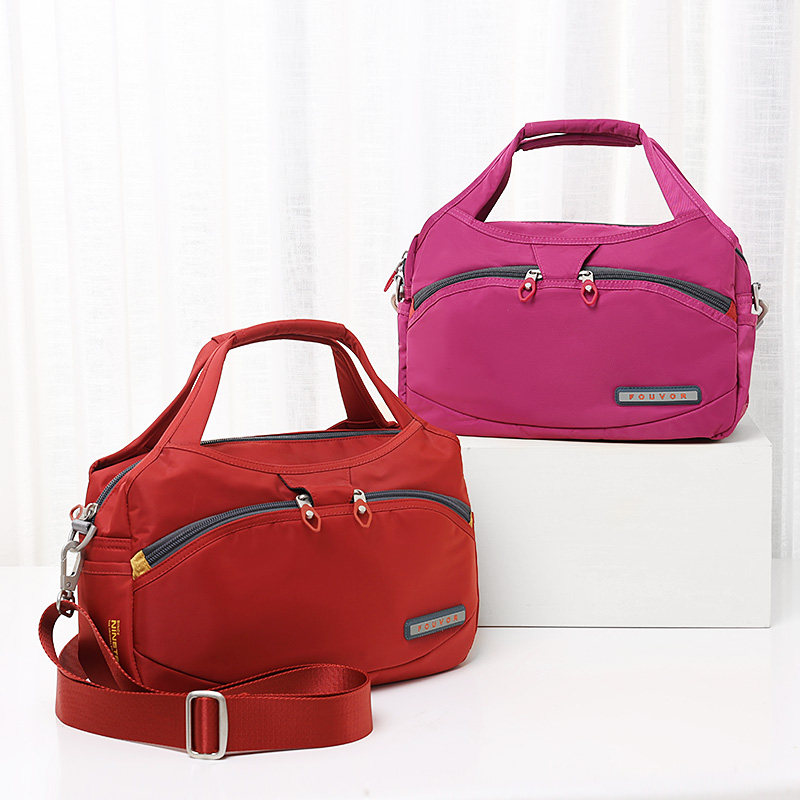 时尚手提包夏季大包包女2020新款尼龙女包牛津布单肩斜挎包帆布包