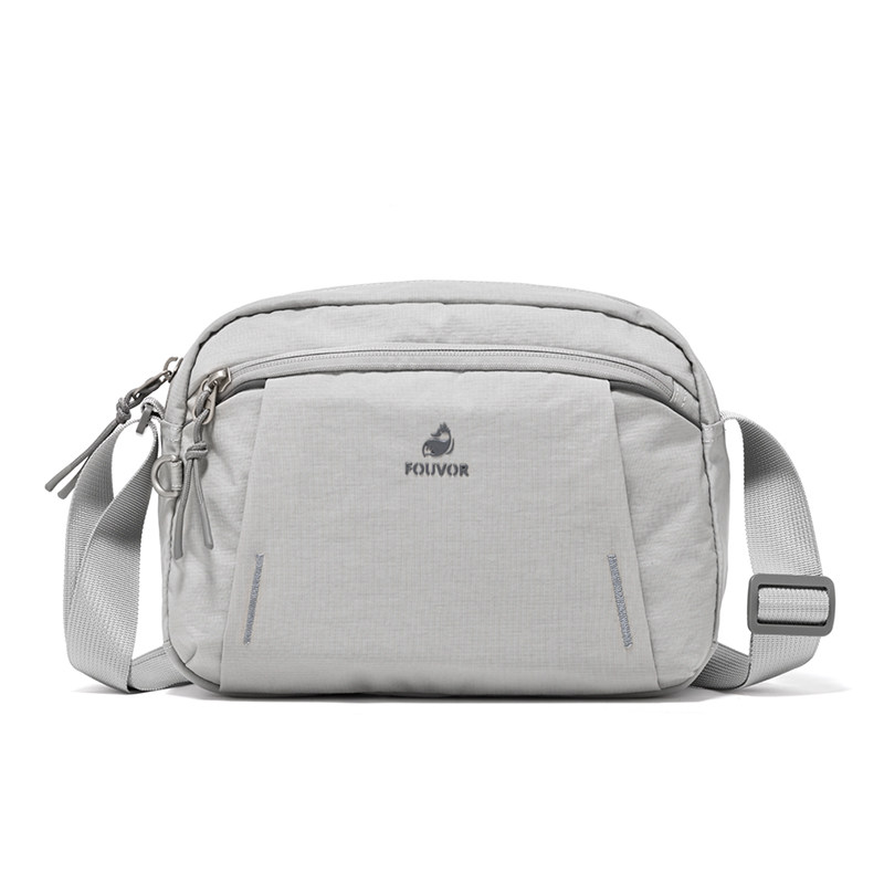 Fouvor火狐轻便单肩斜挎包女尼龙防水休闲时尚百搭通勤手机小方包