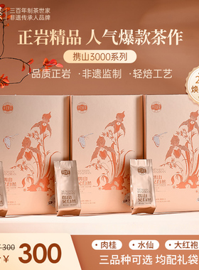 孝文家茶 携山3000水仙肉桂武夷岩茶乌龙茶茶叶过节送礼