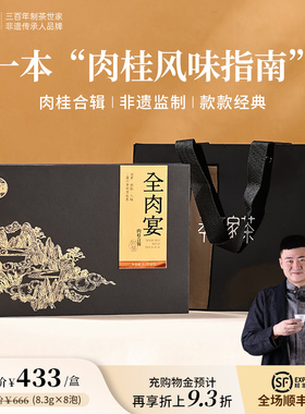 孝文家茶携山全肉宴组合武夷岩茶肉桂茶大红袍乌龙茶组合装