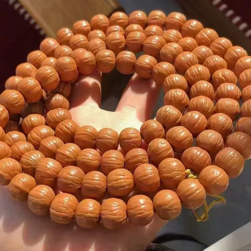 原生态无修同尺无修无科技同尺双鳍南瓜108脖挂手持手链男女文玩