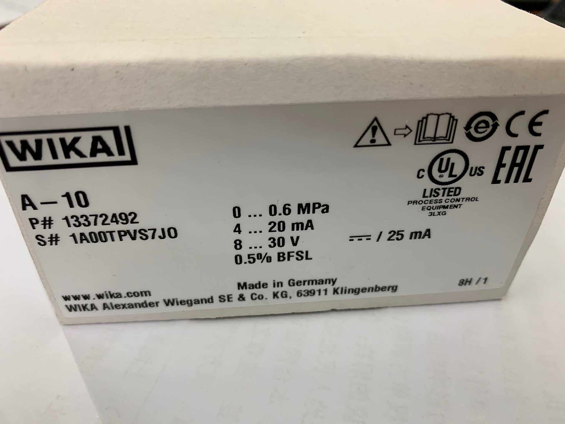 wika威卡全新原装a-10 0.0.6mpa 现货