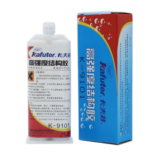 卡夫特K-9101慢固环氧树脂胶AB胶珠宝光学玻璃粘接结构胶透明50g