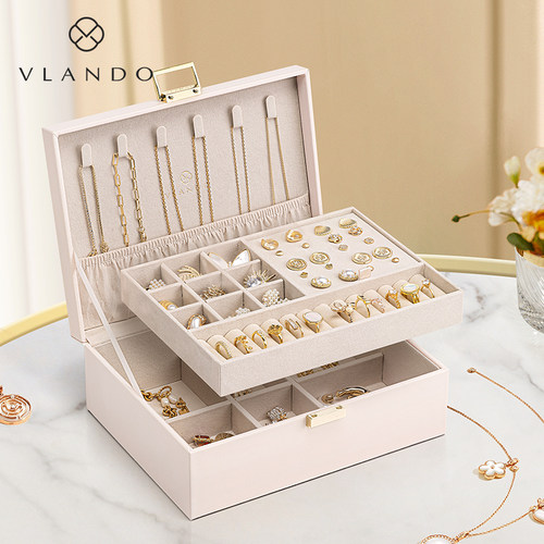 vlando唯兰朵首饰盒饰品盒