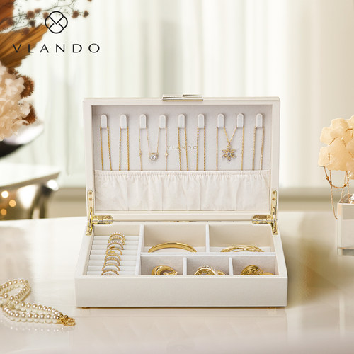 唯兰朵大容量首饰盒2025新款