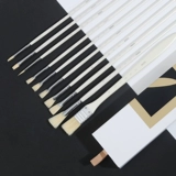 Белая гуашь, кисть, комплект, профессиональный пигментированный акрил для школьников, художественная щетка, 10 шт, масляная живопись