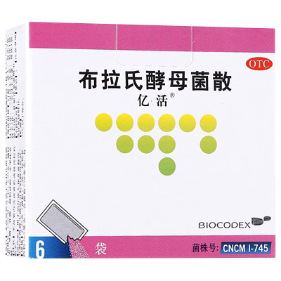 满70包邮】亿活 布拉氏酵母菌散6袋成人儿童腹泻肠胃菌群失调10